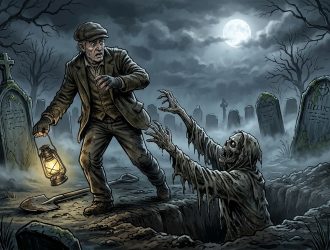 Про гробовщика, кладбище и ночные кошмары.
