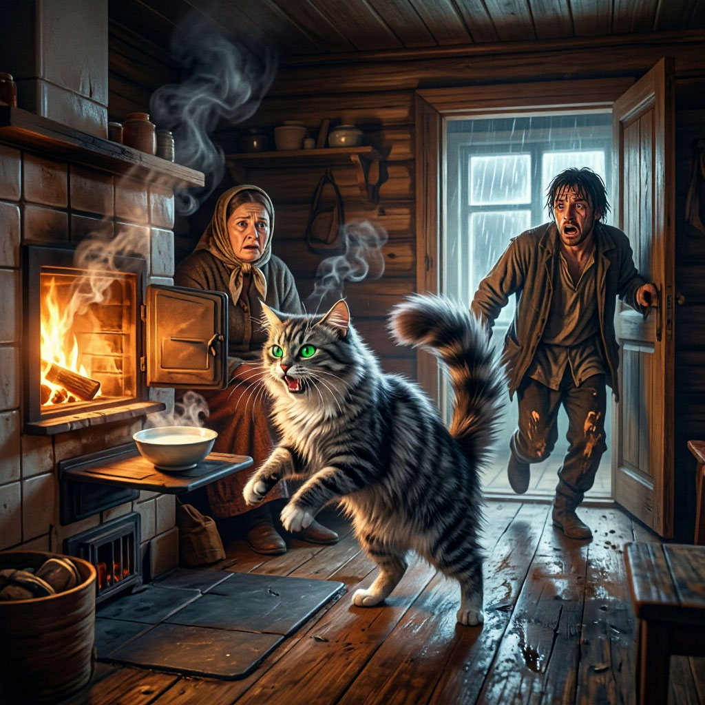 Про домового, кота и незнакомца - реальная история